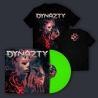 Dynazty: Game of Faces Neon Green LP - Limited Edition + Album T-Shirt Bundle